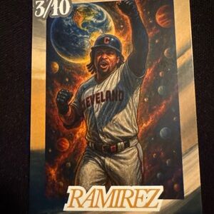 José Ramirez art card 3/10 near mint
